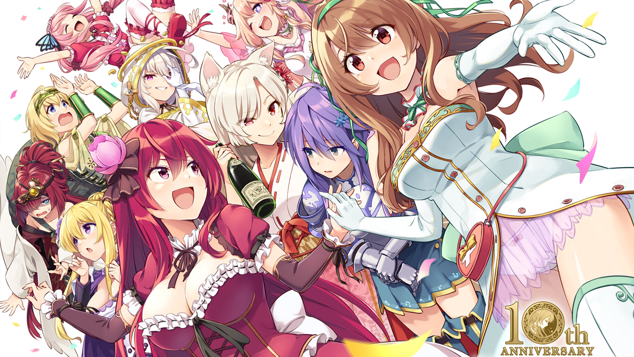フラワーナイトガール 10周年 メモリアルアート 10周年 特設サイト｜フラワーナイトガール FLOWER KNIGHT GIRL